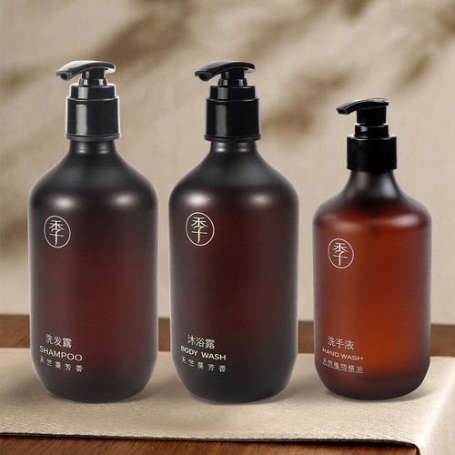 全季酒店洗手液质心洗发水沐浴露