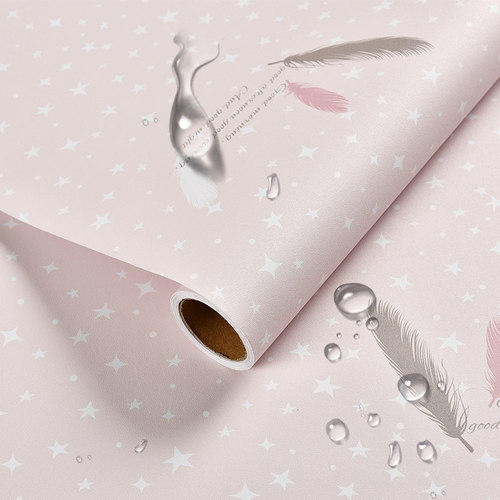 居家防水粉色少女心温馨墙贴纸