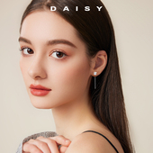 999纯银设计感四叶草流苏耳环女气质2025年新款 潮精致高级感耳饰