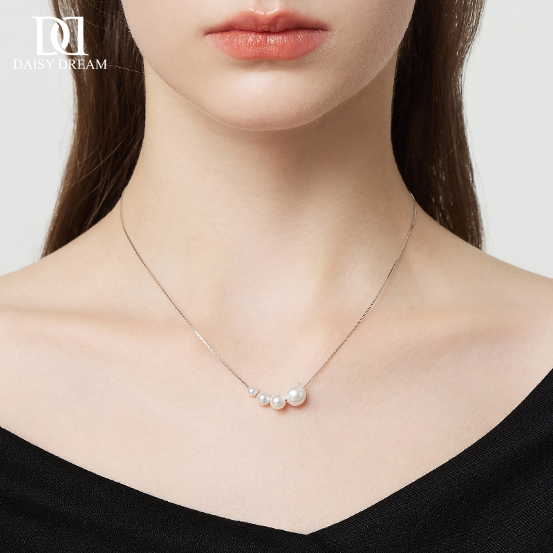 925纯银珍珠项链女2025新款
