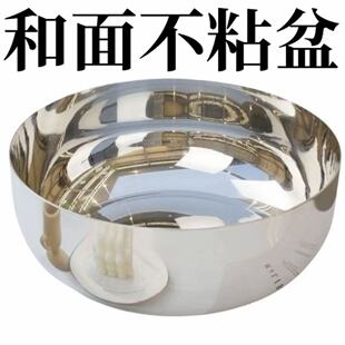 32cm特厚加厚316L不锈钢和面盆厨房家用火锅盆洗菜打蛋汤锅大号盆