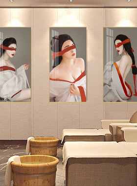性感美女挂画酒吧KTV夜店装饰画