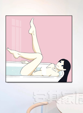 天野健挂画女性之美主题