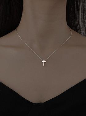 Cross border Clavicular chain girl cross pendant necklace