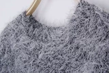 Зимнее платье свитера Winter Turtlenck Mohair Swaters