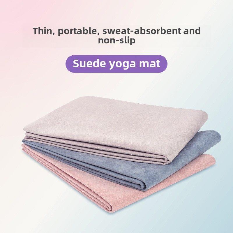 Non Slip Yoga Mat Cover Towel麂皮绒瑜伽垫铺巾Pilates Blanket