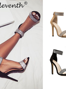 2022 hot woman wedding shoes women high heels summer sandals