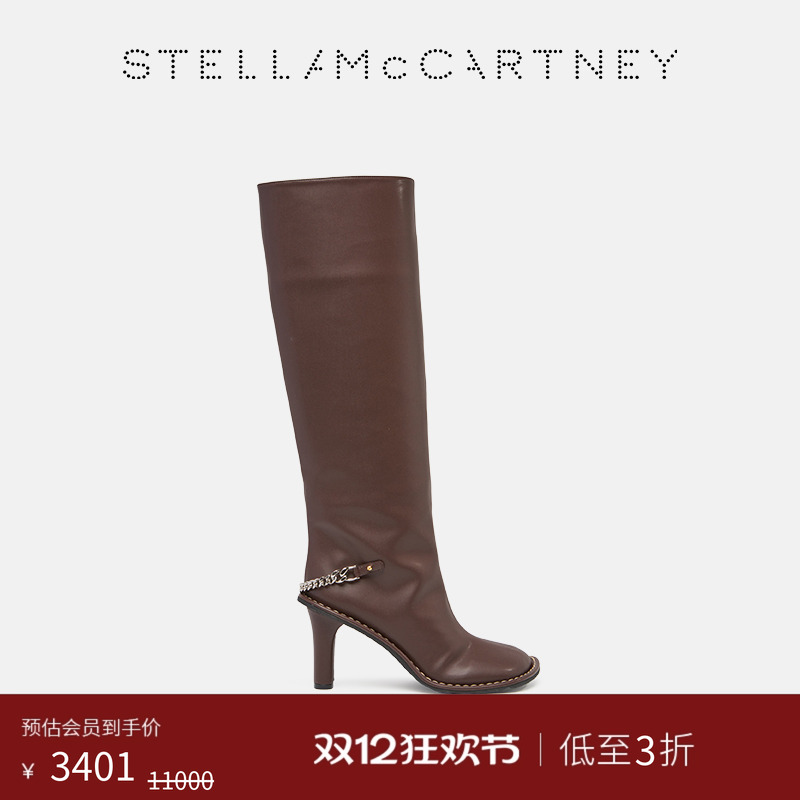 StellaMcCartney过膝高跟长靴