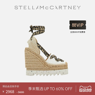厚底綁帶涼鞋 坡跟草編鞋 McCartney春季 Stella 春夏新降 GAIA