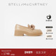 低至3折 SKYLA Stella McCartney米色厚底圆形鞋 头漆面乐福鞋