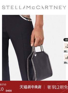 [新年礼物]FALABELLA Stella McCartney秋季黑色手提包mini托特包