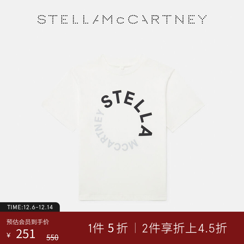 StellaMcCartney徽标短袖T恤