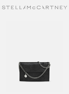 [FALABELLA]Stella McCartney链条黑色斜挎包mini肩背包