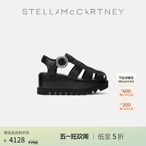 [低至5折]Stella McCartney春季ELYSE T字厚底鞋 - 封面