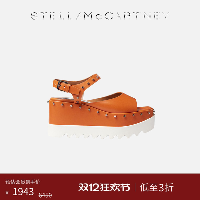 StellaMcCartney星星钉厚底凉鞋