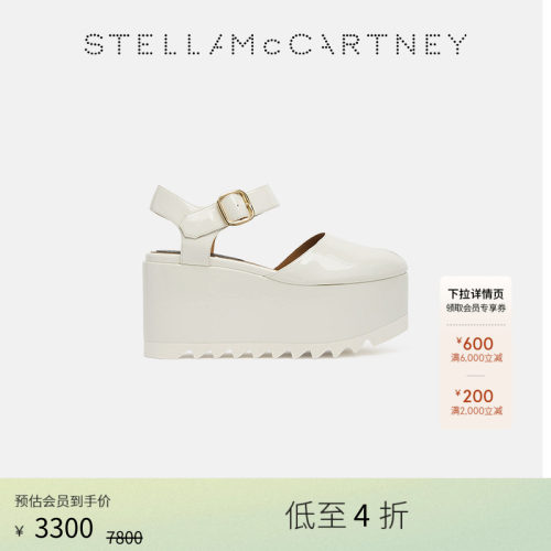 StellaMcCartney漆面厚底凉鞋