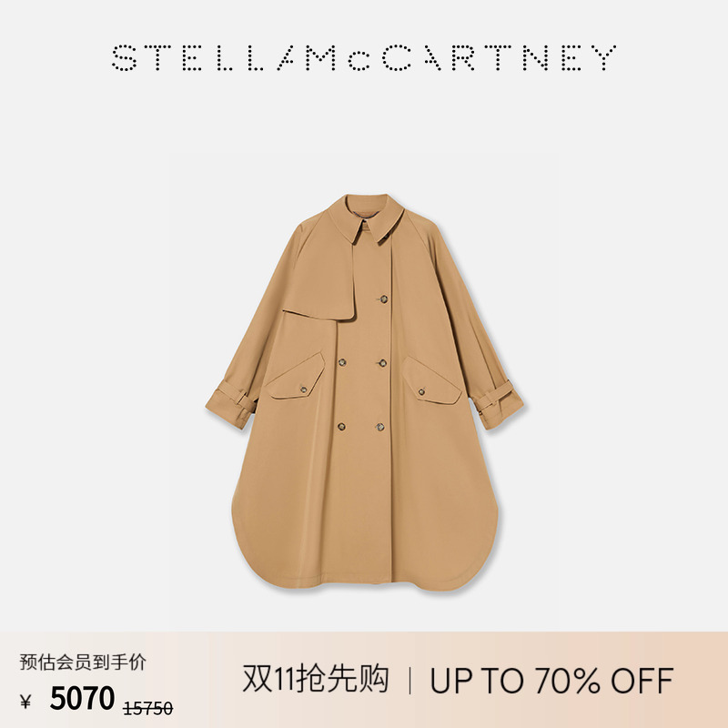 StellaMcCartney廓形时尚风衣