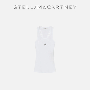 上衣 Stella McCartney2025夏季 新品 纯白色星星背心式