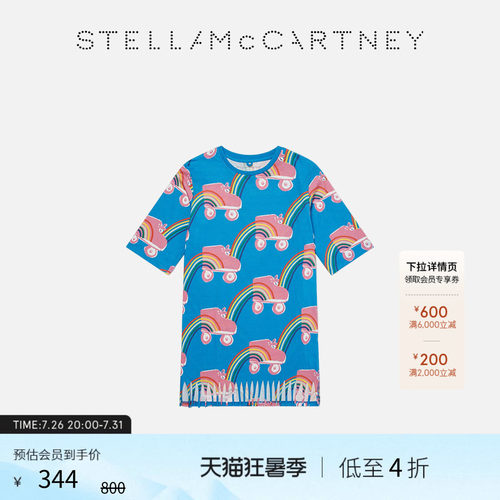 StellaMcCartney旱冰鞋印花T恤