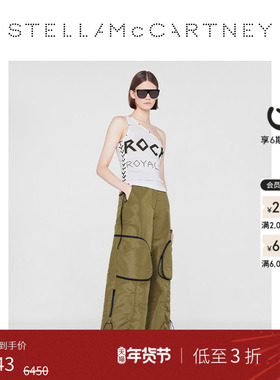 [低至3折]Stella McCartney铆钉无袖背心 Rock Royalty印花T恤
