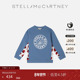 低至4.5折 儿童 Stella McCartney童装 深蓝色草莓图案卫衣