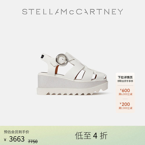 StellaMcCartneyT字笼式厚底鞋
