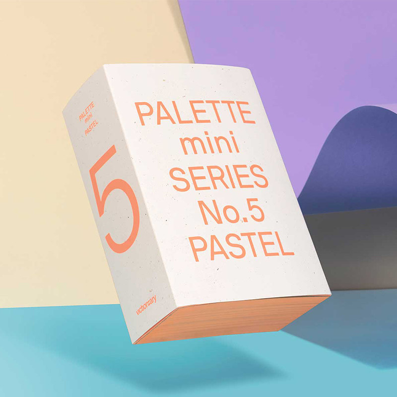 【英文原版】Palette Mini Series 05: Pastel 进口艺术 调色板迷你系列05：粉彩 艺术色彩搭配构成配色设计书籍