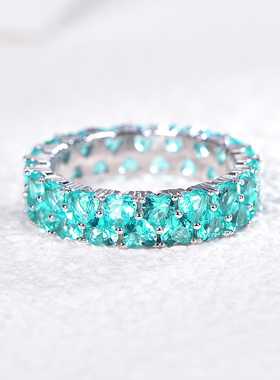 培育帕拉伊巴戒指星赞轻奢