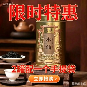 南馥 水仙 馥韵系列100g广东老字号凤凰单丛乌龙茶罐装乌岽单枞