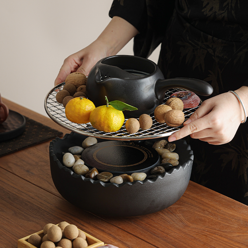 围炉煮茶室内家用电陶炉