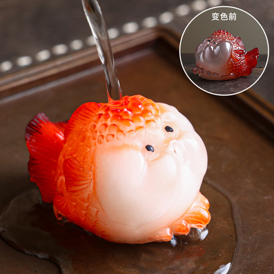 会吐泡泡茶宠精品可养茶具摆件