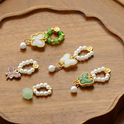 盖碗提溜茶具配件手工轻奢简约