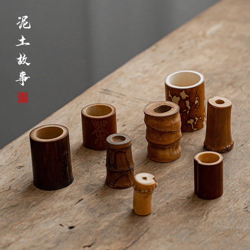 老竹根壶盖托手工竹节盖置 竹杯托紫砂壶盖架 铁壶承茶具茶道零配,餐饮具,茶道/零配,淘宝优惠券,粉丝福利购,淘宝优惠卷