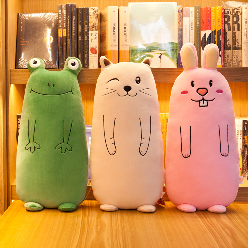 青蛙玩偶睡觉布娃娃女孩生日礼物