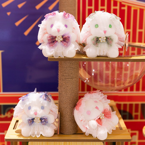 洛丽塔香味长耳兔可爱玩偶