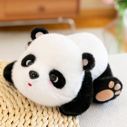 仿真熊猫公仔玩偶毛绒玩具动物可爱大小熊猫玩偶布娃娃女生日礼物