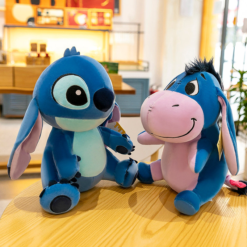 正版可爱毛驴屹耳公仔毛绒玩具玩偶抱枕布娃娃史迪奇生日礼物女孩