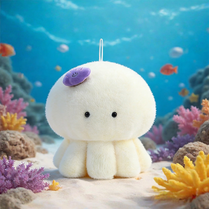 创意可爱小章鱼毛绒玩具玩偶水母布娃娃抱枕卡通公仔生日礼物女孩,玩具/童车/益智/积木/模型,毛绒/玩偶/公仔/布艺类玩具,淘宝优惠券,粉丝福利购,淘宝优惠卷