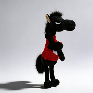 稀奇古怪搞怪小挂件2026网红汽车玩偶男生拽黑马本命年吉祥物包挂