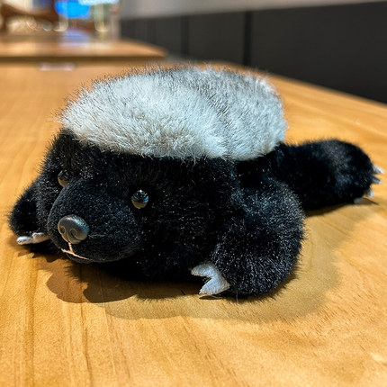 正版非常宝贝可爱丑萌平头哥玩偶公仔毛绒玩具趴姿小动物布娃娃女