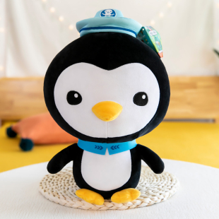 海底小纵队玩偶毛绒玩具巴克队长企鹅公仔皮医生布娃娃儿童抱枕男