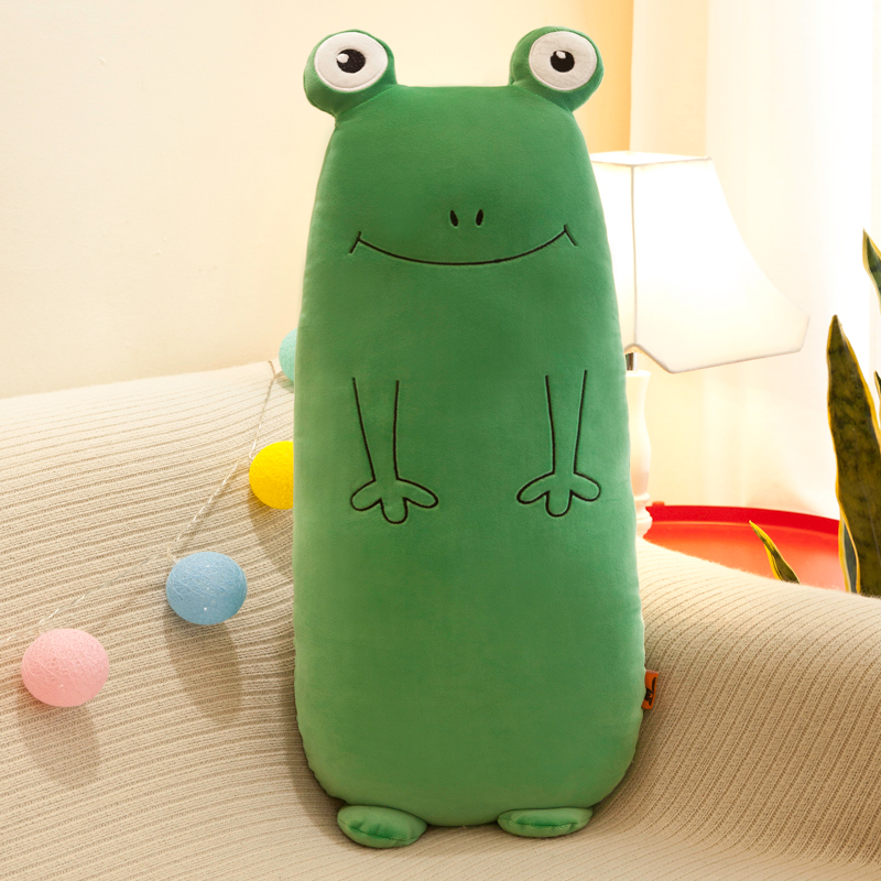 卡通小动物抱枕长条枕头夹腿睡觉