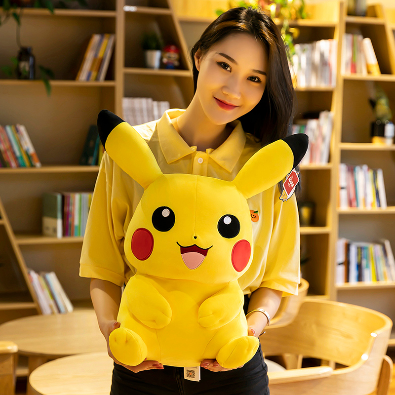 正版皮卡丘公仔毛绒玩具生日礼物