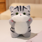 仿真小猫咪玩偶公仔布毛绒玩具喵喵解压桌陪娃娃儿童生日礼物女孩
