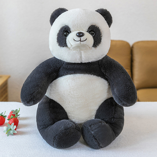 大熊猫玩偶抱睡夹腿公仔布娃娃可爱软抱抱熊抱枕女生睡觉毛绒玩具