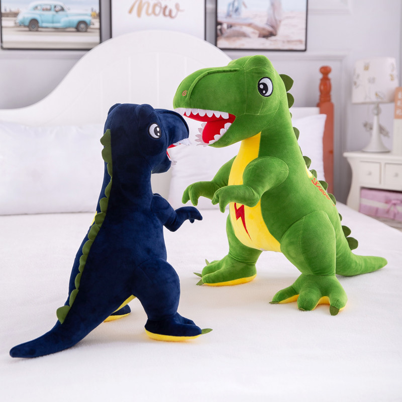 恐龙公仔毛绒玩具霸王龙男孩生日礼物睡觉抱枕霸气玩偶布娃娃摆件