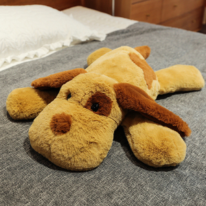 趴趴狗狗抱枕女生睡觉夹腿布娃娃玩偶可爱毛绒玩具男孩款床上大号