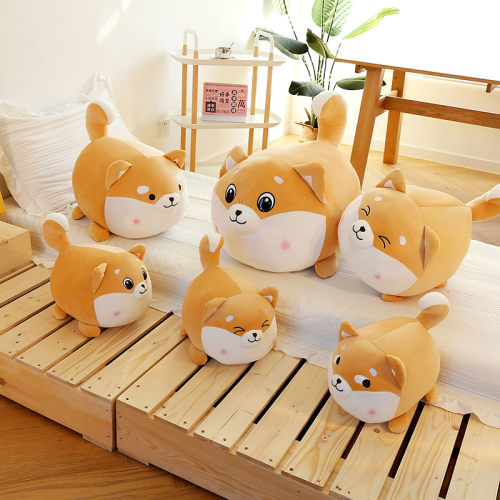 柯基毛绒玩具可爱狗狗大玩偶