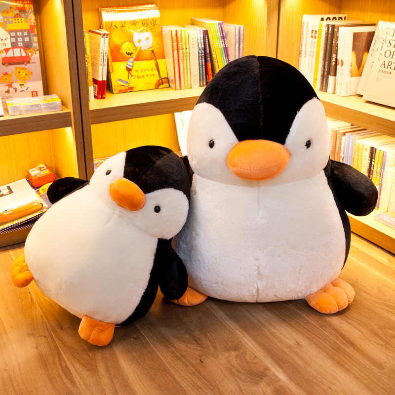 可爱女生布偶超萌儿童大号小企鹅