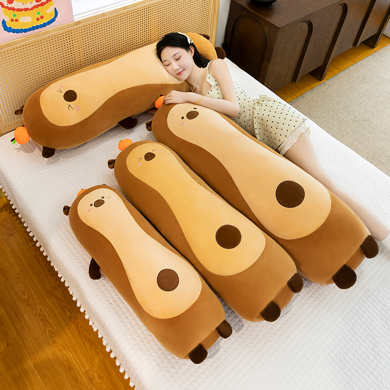 创意卡皮巴拉变身牛油果抱枕